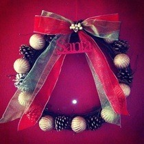 Fancy Christmas Wreath Cheap