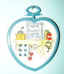 "Home Sweet Home" Cross Stitch
