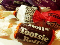Fake Tootsie Rolls