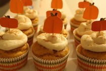 Pumpkin Beer Cupcakes