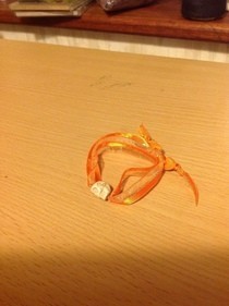 Ribbon Skull Bracelet