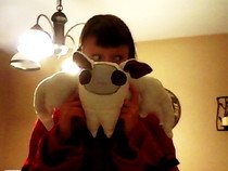 Albino Franken Bat Plush