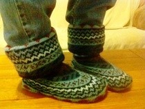 Sweater Boots!!