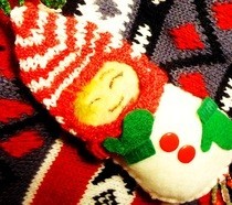 Dotee Doll Christmas Theme
