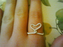 Wire Heart Ring
