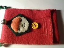 Holiday Elf Ipod/ Gift Card Case