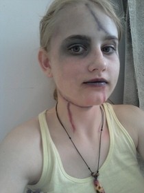 Beaten Up/Dead Person Look