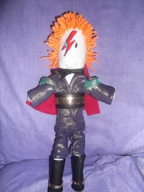 Ziggy Stardust Rag Doll