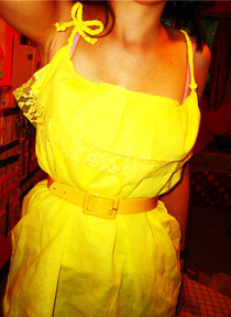 Yellow Tank Top