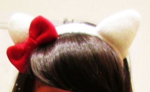 Hello Kitty Ears Headband