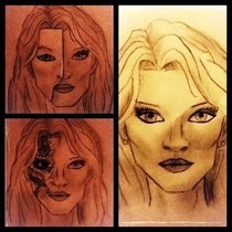 Female Phantom Drawings