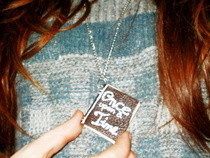 Mini Book Necklace
