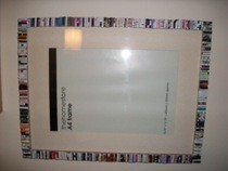 Rolled Newspaper Frame