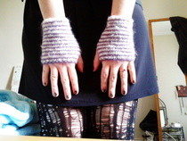 Alice In Wonderland Engagement Fingerless Gloves