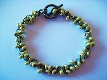 Gold Bead Bracelet