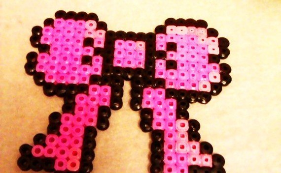 Hama Bead Bow