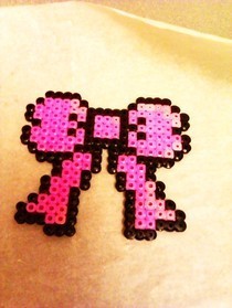 Hama Bead Bow