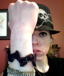 Lightening Crochet Bracelet