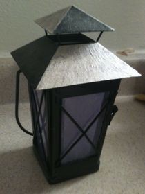 Purple Poe Lantern