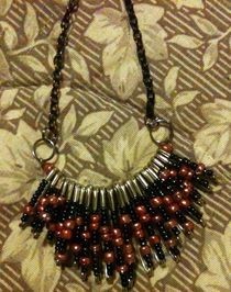 Safety Pin Necklace.