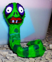 Corpse Bride Maggot Toy!
