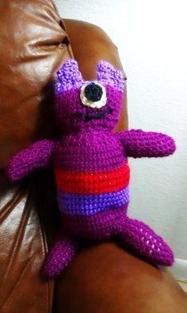 Crochet One Eyed Monster
