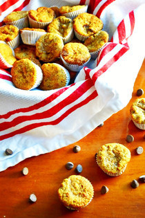 Mini Banana Almond Flour Muffins