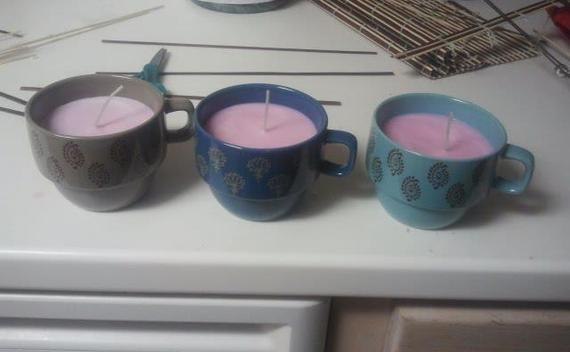 Teacup Candles 