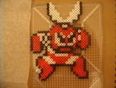 Cutman (Mega Man) Perler Creation