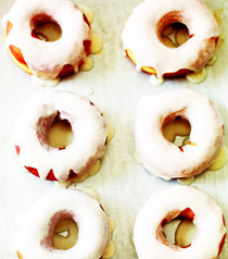 Glazed Vanilla Bean Doughnuts