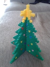 3 D Hama Bead Christmas Tree 