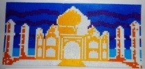 Hama Bead Taj Mahal