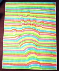 3 D Hand Drawing