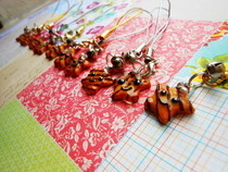 Polymer Clay Star Cookie Charms