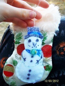 Felt Christmas Ornaments