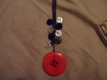 Button Necklace