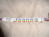 Rainbow Name Bracelet