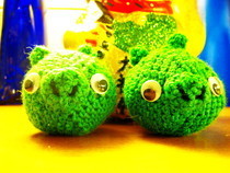 Angry Birds Crochet Pig Plushie