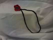 Christmas Flower Necklace