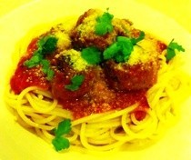 Baked Meatballs With Pasta