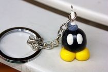 Bob Omb Keychain   Super Mario
