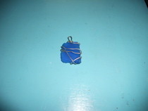 Wire Wrapped Seaglass Pendant