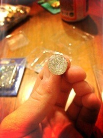 Diy Quick Sparkle Gem / Rhinestone Earrings!