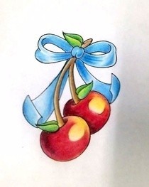 Cherries Flash Art