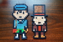 Chibi Layton And Luke Triton