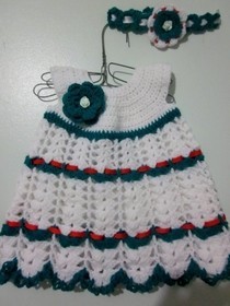 Babies First Christmas Dress