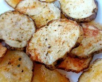 Homemade Microwave Potato Chips