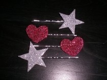 Glitter Hair Pins