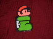 Mario In A Boot Perler Creation