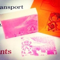 Tiny Christmas Theme Stamp